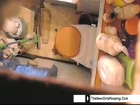 Poop Fetish Video - Spycam installed to watch my teen stepsister take a shit